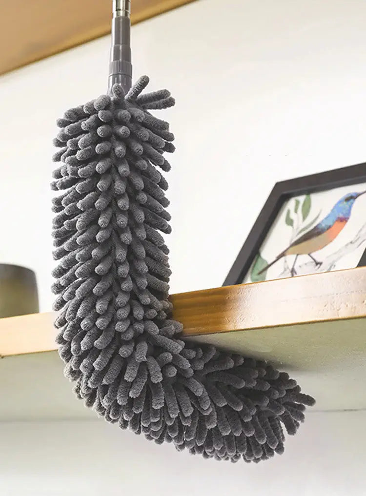 4pcs Microfiber Duster Cleaning Kit with Extension Pole