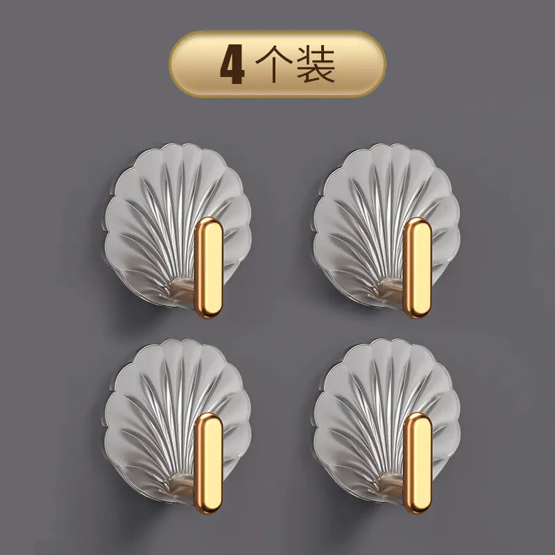 Luxury Transparent Adhesive Hook for Bathroom Walls