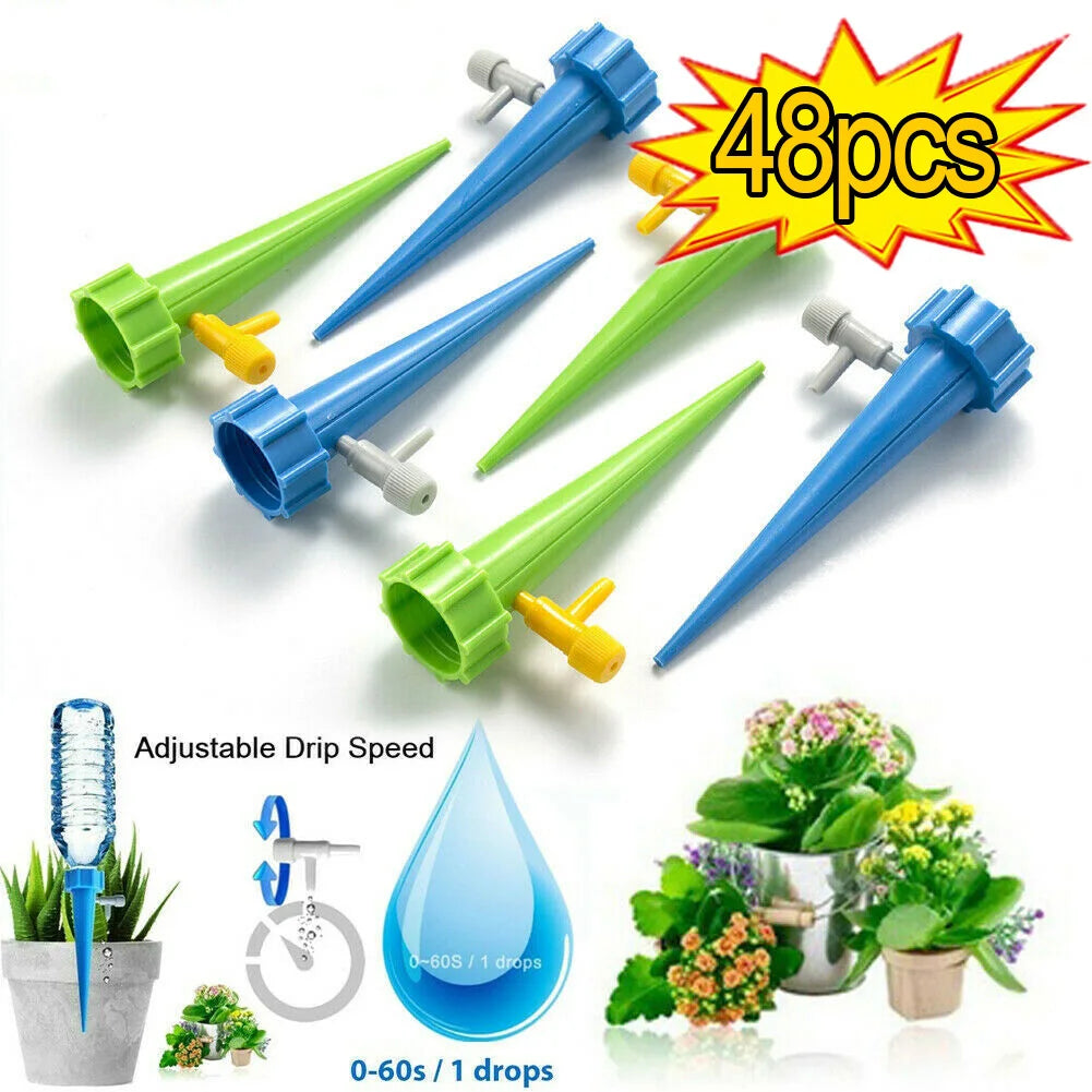 Automatic Drip Irrigation System Self Watering  Adjustable for Flower Plants Greenhouse Garden Auto Water Dripper Device