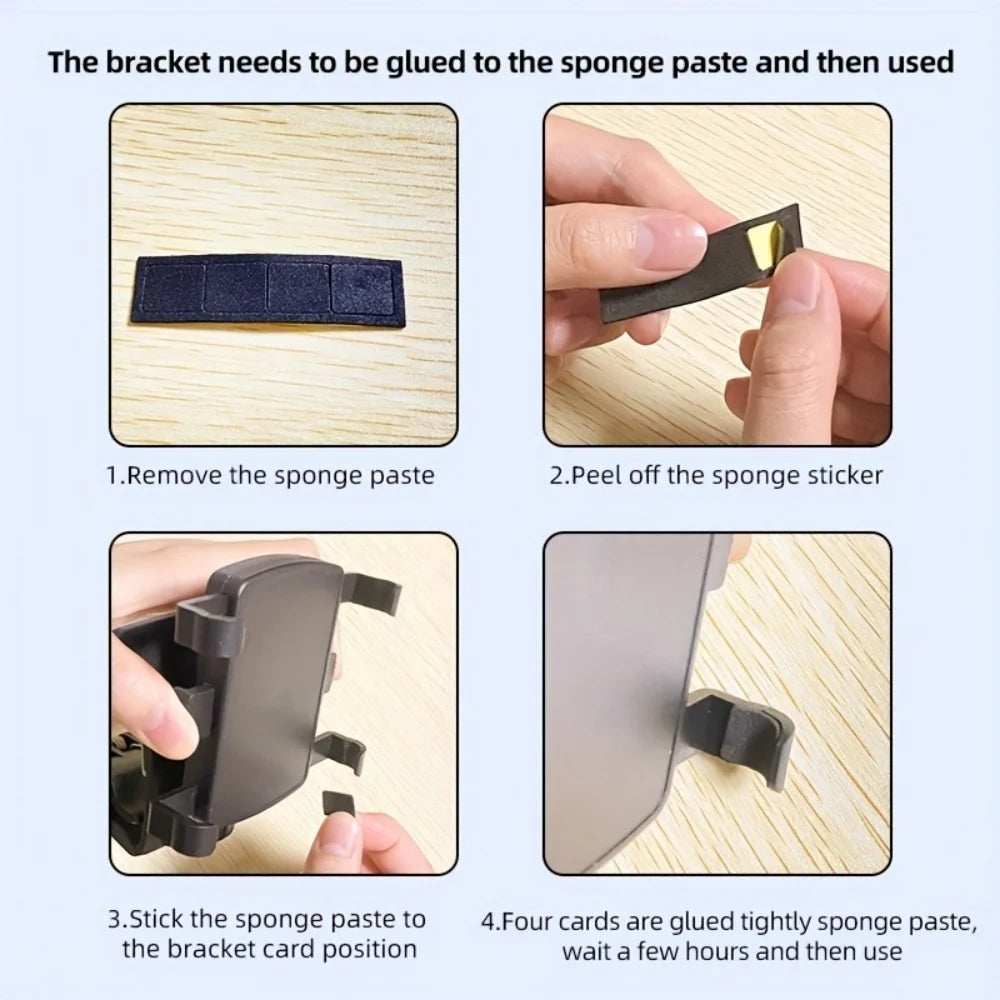 Universal Car Dashboard Phone Holder 360° Rotation Smartphone Car Stand For iPhone Samsung Xiaomi Portable GPS Navigation Holder