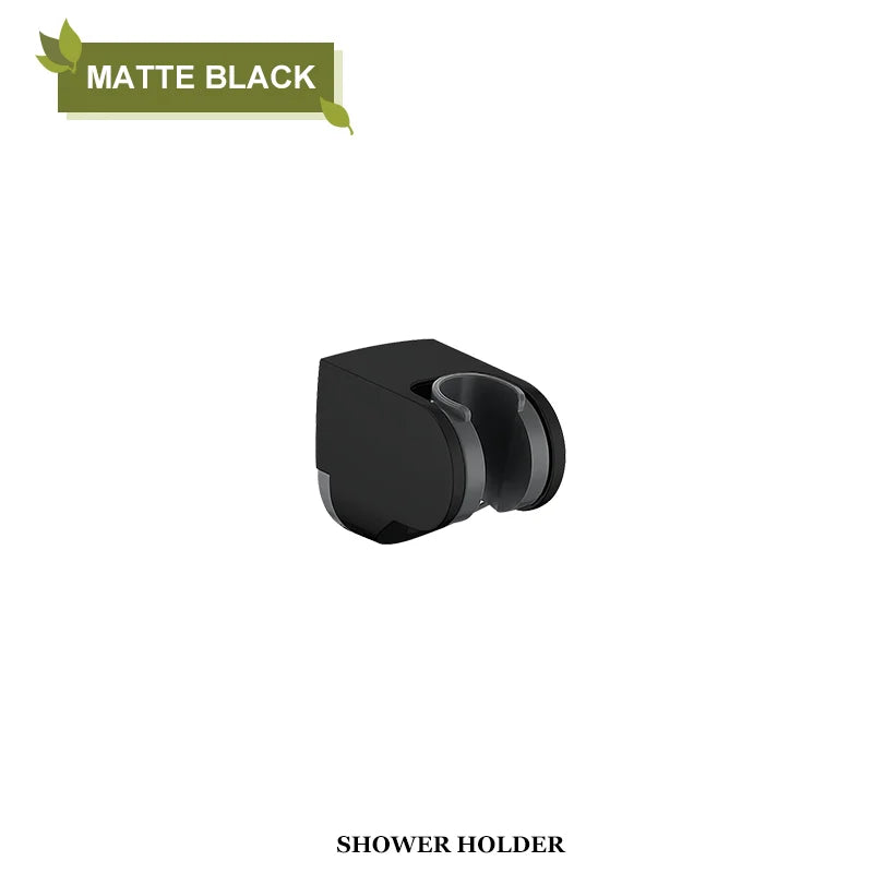 Bathroom Accessories ABS Adjustable Handheld Shower Bracket Wall Mount Chrome/Brushed Gold/White/Rose Gold/Grey/Matte Black