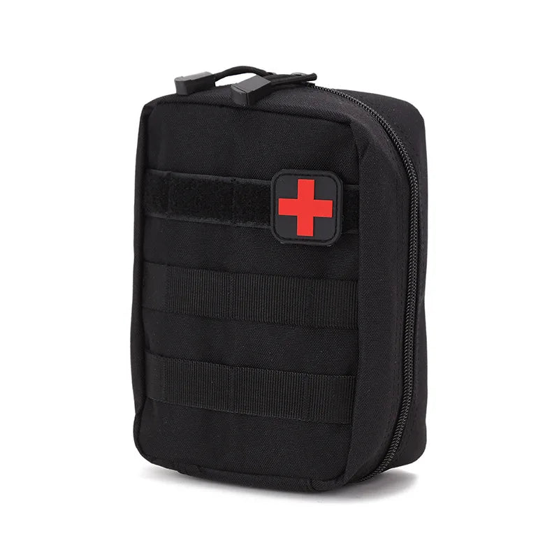 EDC First Aid Kit – Tactical Medical Bag for Hiking, Travel, Home Emergency, Survival & Outdoor Use