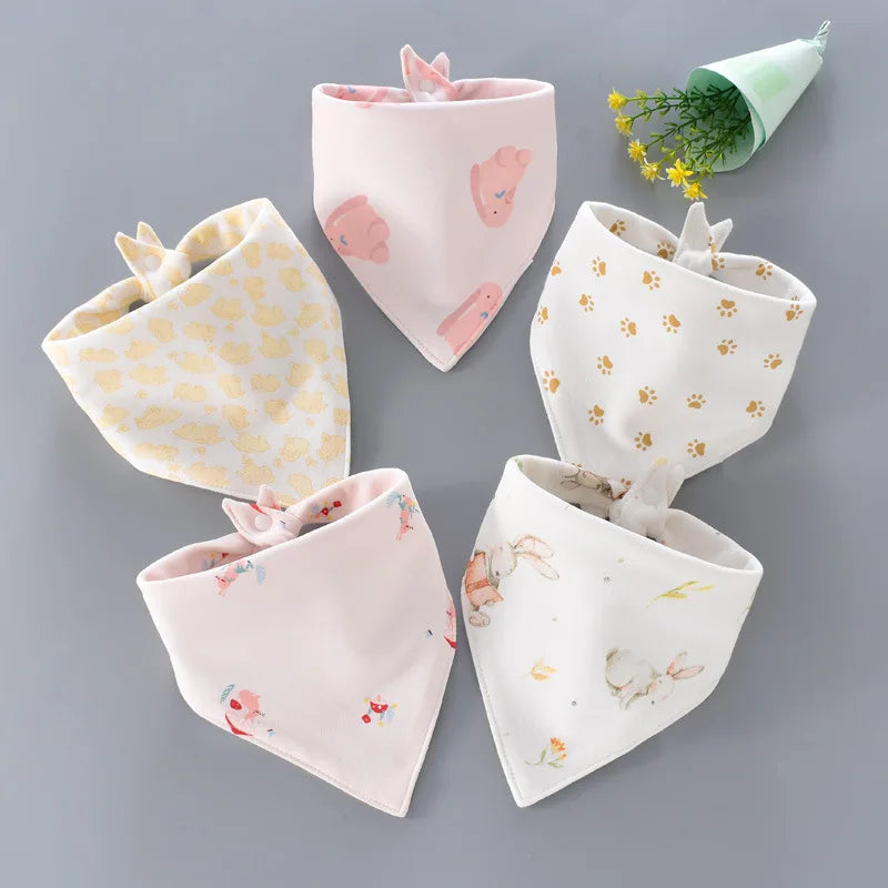 Baby Bandana Drool Bibs Cotton for Unisex