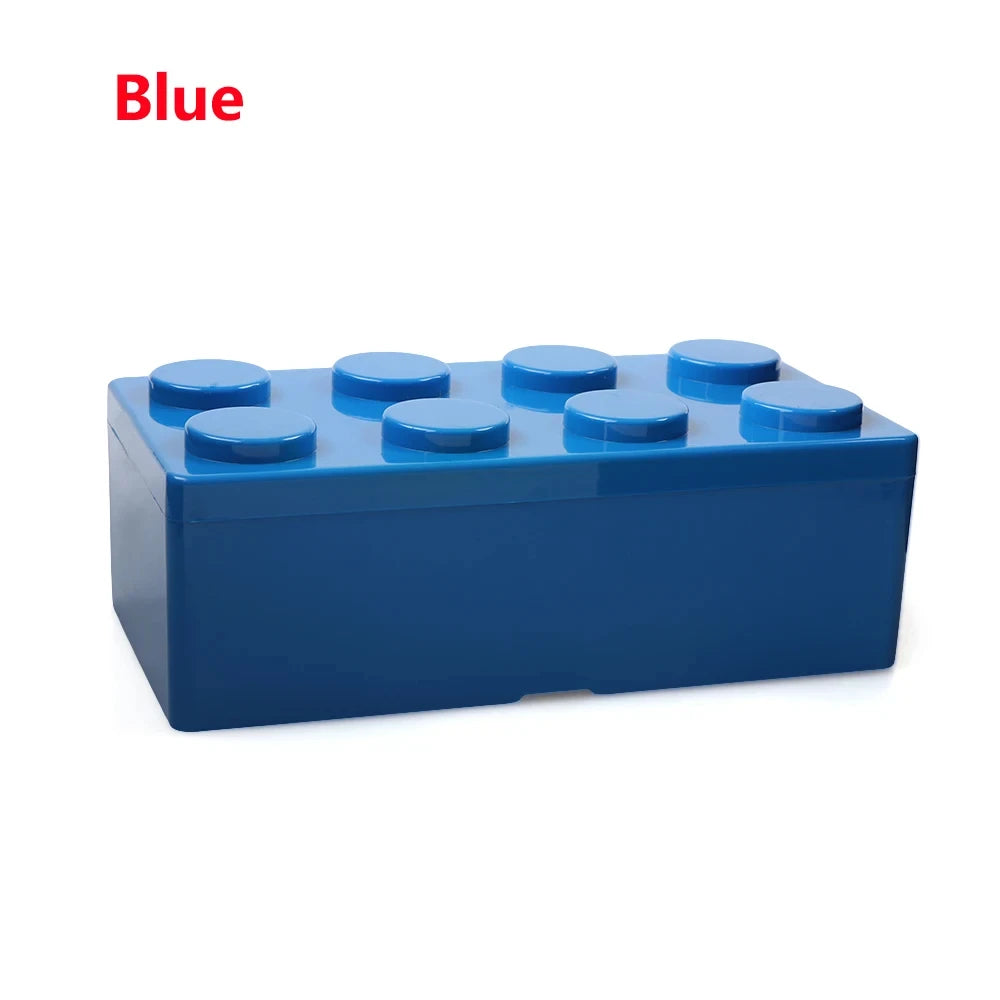 Superposition Building Blocks Storage Box Desktop Plastic Storage Learn Stationery Sorting Household Building Blocks Storage Box