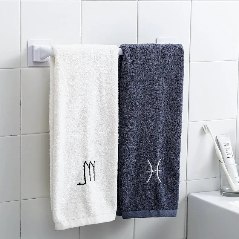 Bathroom Towel Storage Rack Toilet Towel Towel Storage Rack Wall-Mounted Bathroom Hook Kitchen Wipes Hanging Gadgets