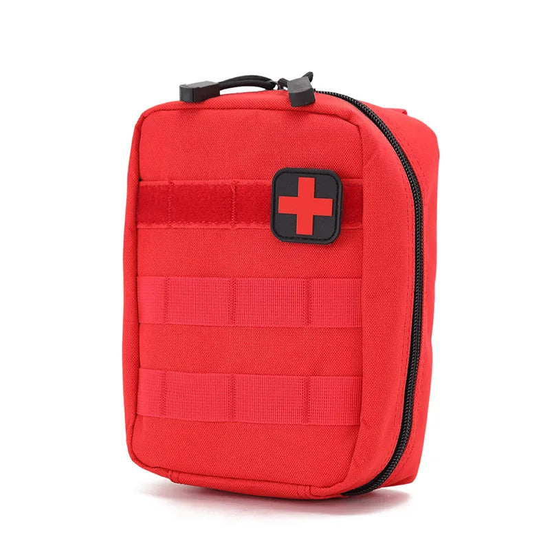 EDC First Aid Kit – Tactical Medical Bag for Hiking, Travel, Home Emergency, Survival & Outdoor Use