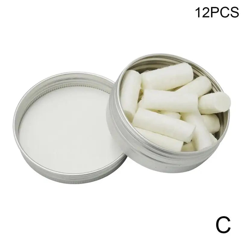 Camping Fire Starter Kit – 12PCS Paraffin Wax & Rope Survival Tools, Natural Fire Source for Outdoor Adventures
