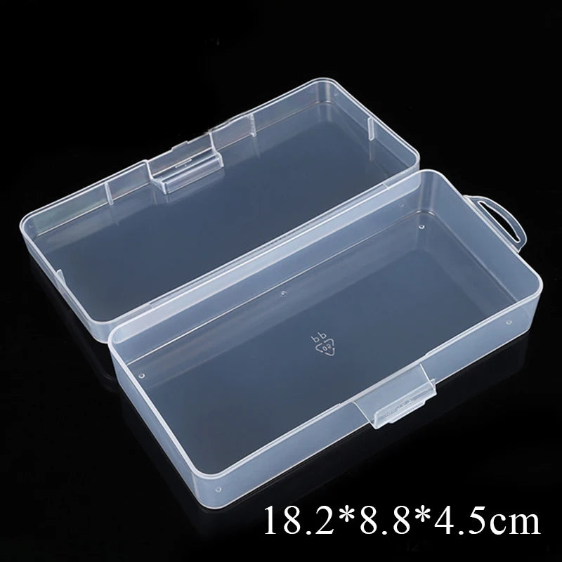 Rectangular Translucent Box Durable Strong Storage Box Packing Plastic Boxes Waterproof Multifunctional Dustproof Storage Case
