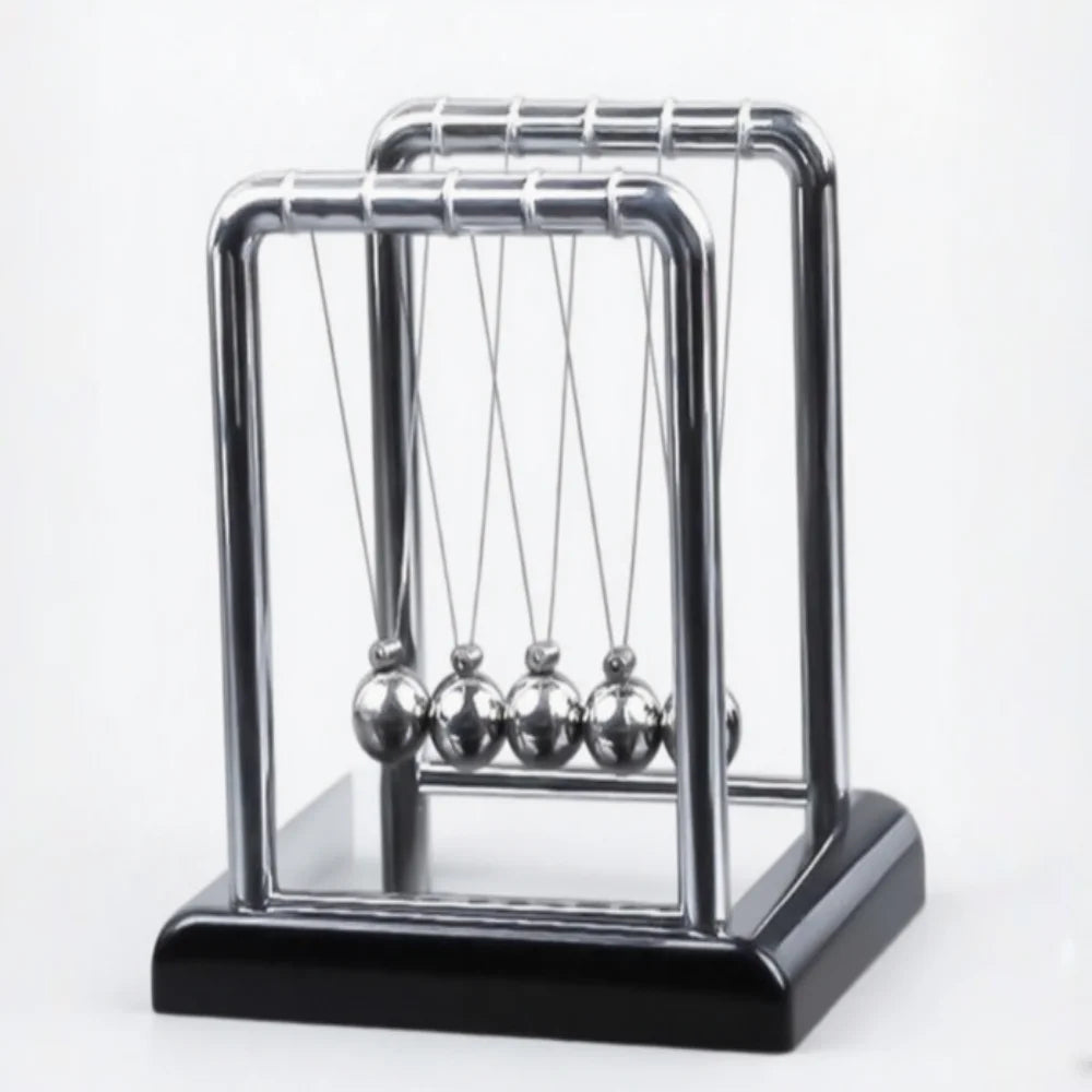 Newton's Cradle Balance Ball — Desktop Physics Toy