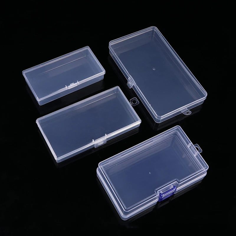 Rectangular Translucent Box Durable Strong Storage Box Packing Plastic Boxes Waterproof Multifunctional Dustproof Storage Case