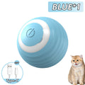 Smart Cat Toys Automatic Rolling Ball Electric Cat Toys Interactive for Cats Training Self-moving Kitten Toys for Indoor Playing