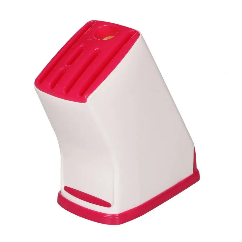 1pc MultiFunction Durable Kitchen Plastic Knife Stand Holder Storage Drainage Cutlery Rack Organizer