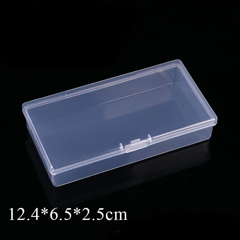 Rectangular Translucent Box Durable Strong Storage Box Packing Plastic Boxes Waterproof Multifunctional Dustproof Storage Case