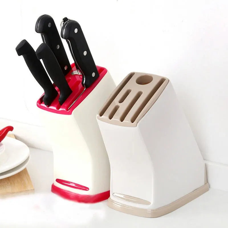 Kitchen Knife Stand — Drainage Rack & Cutlery Organiser
