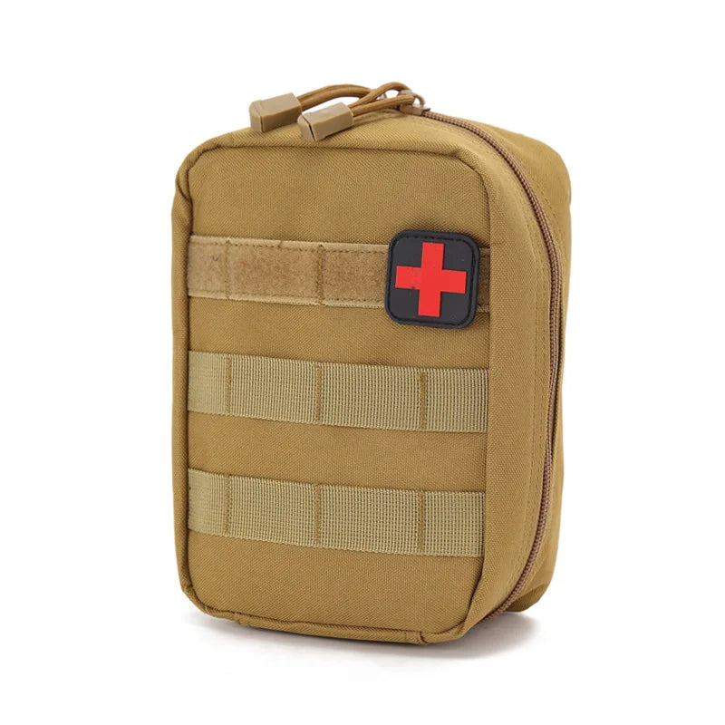 EDC First Aid Kit – Tactical Medical Bag for Hiking, Travel, Home Emergency, Survival & Outdoor Use