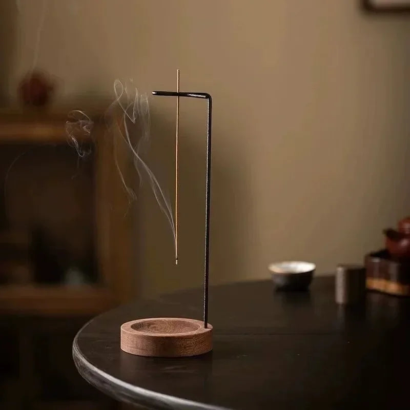 Upside-Down Backflow Incense Burner — Waterfall Smoke Holder