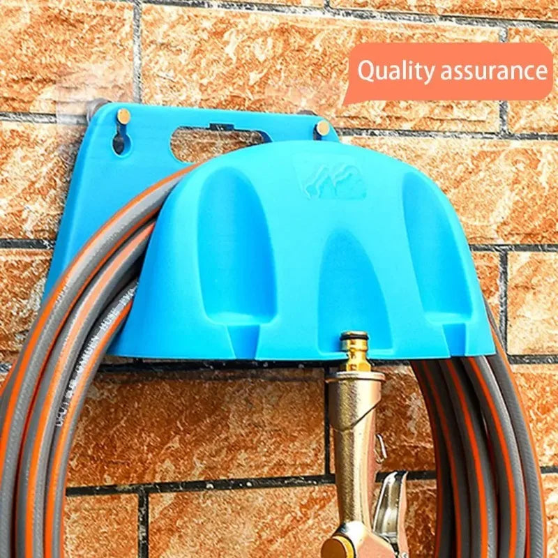 1pc Wall Mounted Garden Irrigation Hose Pipe Hanger Plastic Rack Tap Watering Hose Organizer Storage Holder Pipe Winding Frame