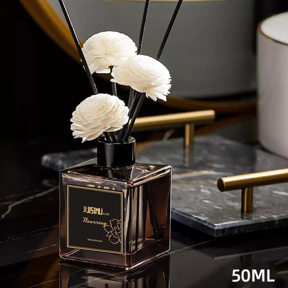 Natural Essential Oils Room Spray 50ml – Flameless Air Freshener for Home, Aromatherapy & Liquid Perfume Diffuser