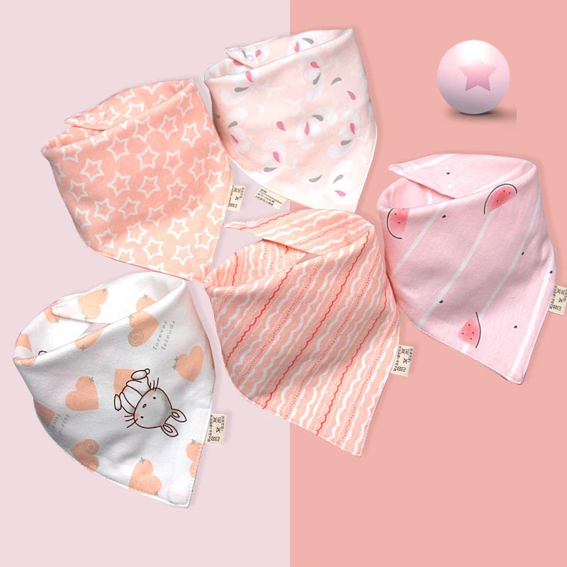 Baby Bandana Drool Bibs Cotton for Unisex