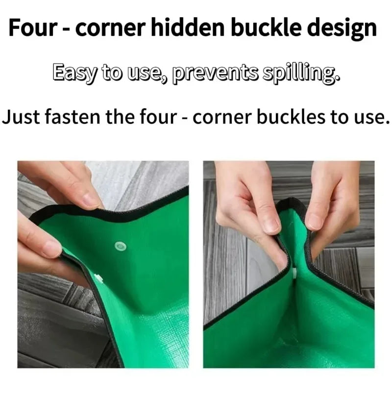 Gardening Mat  Square Plant Pad Waterproof for Transplanting Flower Pots Potting Mat Foldable Garden Repotting Anti-dirty Tarp