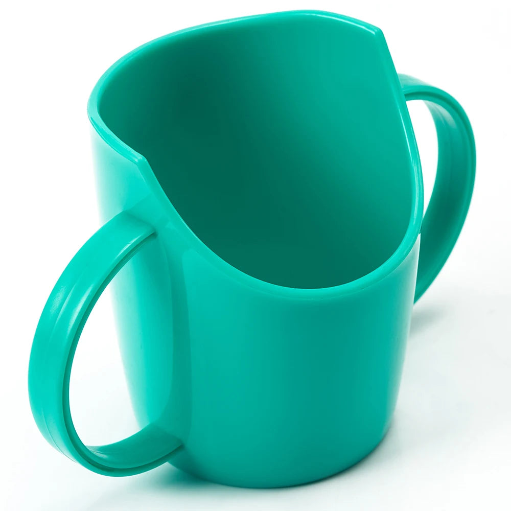 Infant Training Cup – Baby Drinking Cup with Slanted Spout, Anti-Choking Design, Protects Nose, for Water & Milk