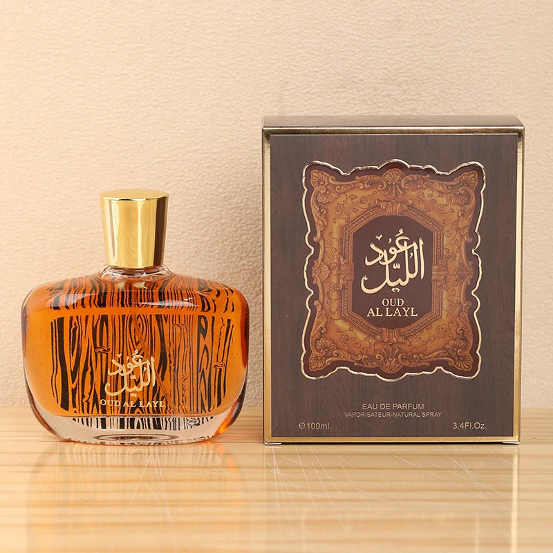 Arabic Sandalwood Perfume Classic Agarwood & Irresistible Musk Fragrance Long-lasting Elegant Charming Woody Eau De Parfum