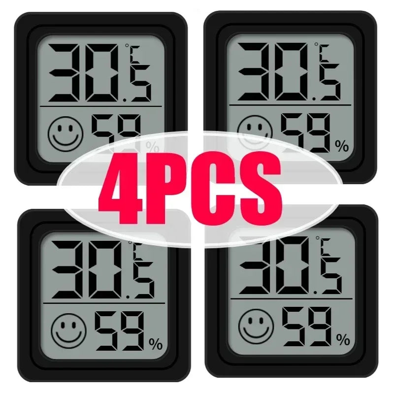 LCD Digital Thermometer Hygrometer Indoor Room Electronic Temperature Humidity Meter Sensor Gauge Weather Station for Home