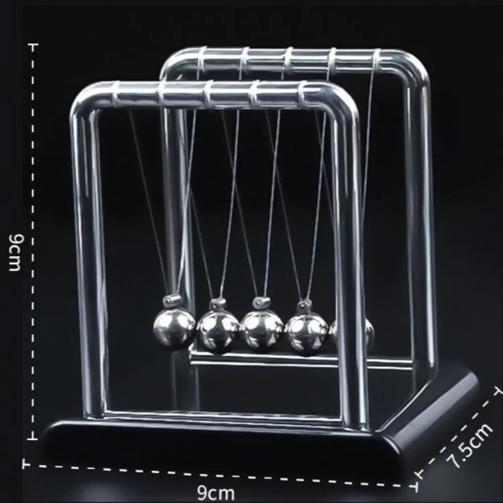 Newton's Cradle Balance Steel Ball Teaching Supplies Physics Science Pendulum Desktop Toys Stress Relief Gifts Home Decoration