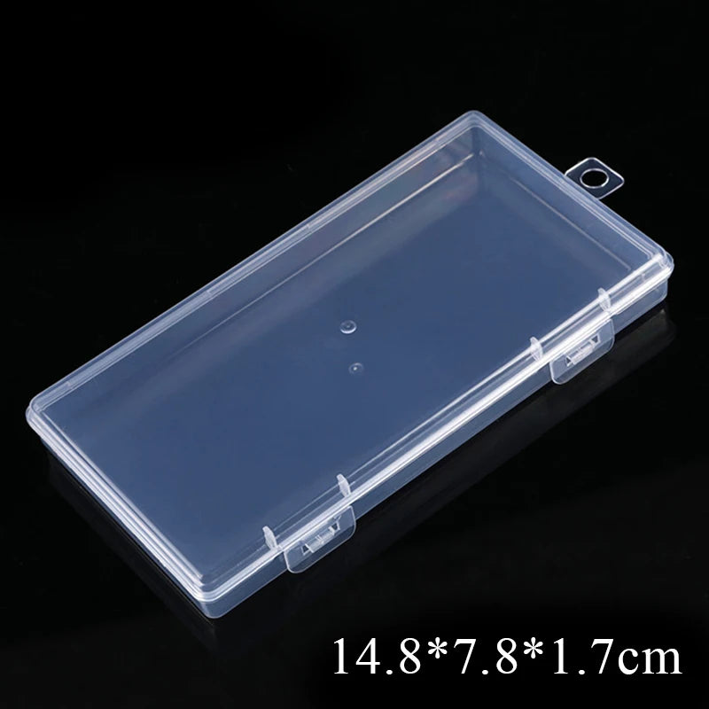 Rectangular Translucent Box Durable Strong Storage Box Packing Plastic Boxes Waterproof Multifunctional Dustproof Storage Case