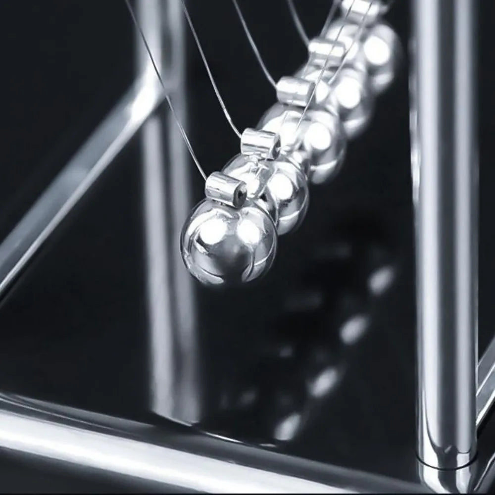 Newton's Cradle Balance Steel Ball Teaching Supplies Physics Science Pendulum Desktop Toys Stress Relief Gifts Home Decoration