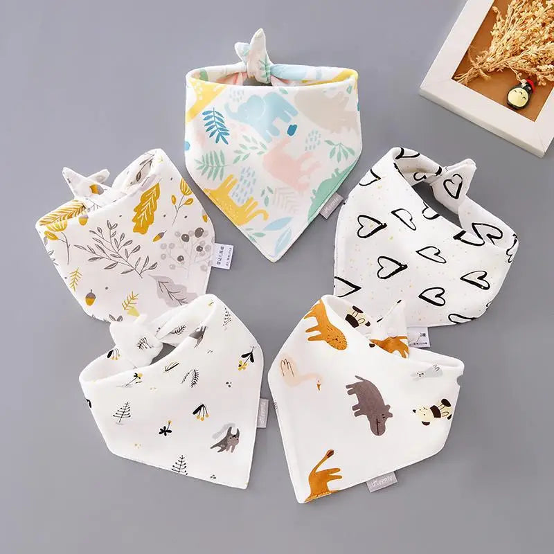 Baby Bandana Drool Bibs Cotton for Unisex