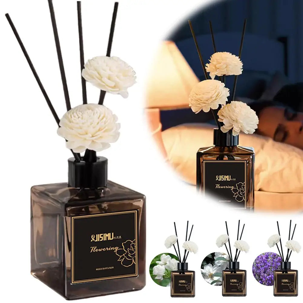 Natural Essential Oils Room Spray 50ml – Flameless Air Freshener for Home, Aromatherapy & Liquid Perfume Diffuser