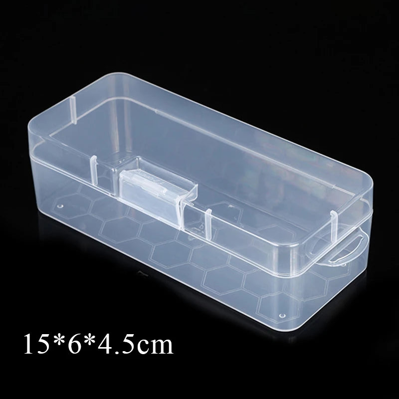 Rectangular Translucent Box Durable Strong Storage Box Packing Plastic Boxes Waterproof Multifunctional Dustproof Storage Case