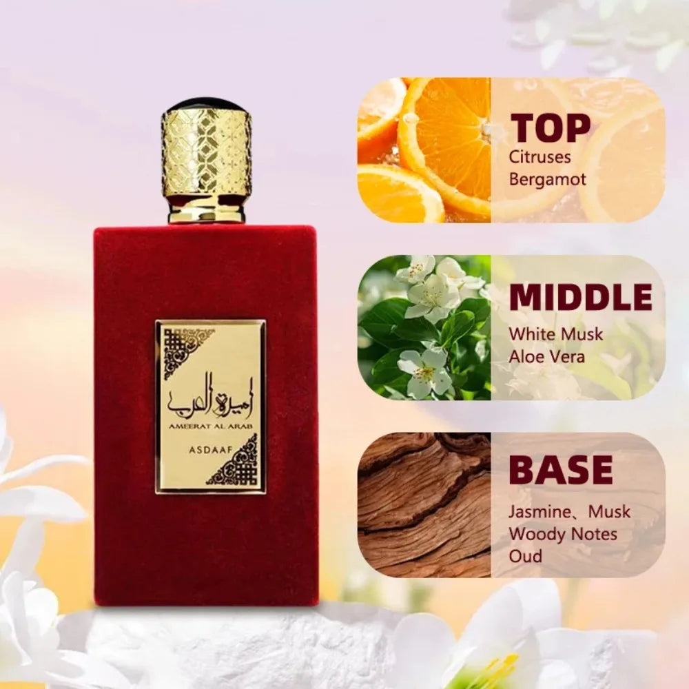 New Women Perfume Arabia Princesses 100ml Arab Princess Of Arabia Perfumes Women With Woody Notes Sweet Citrus Fragrance Perfume