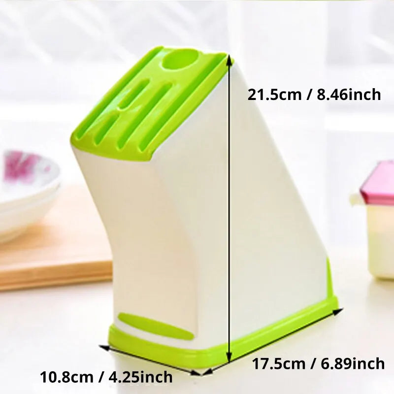 Kitchen Knife Stand — Drainage Rack & Cutlery Organiser