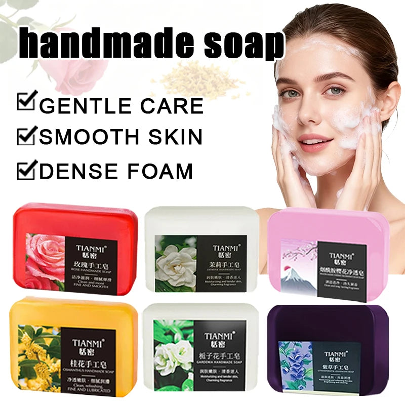 Assorted 12PCS Hand Soap Set – Fruit and Flower Scents, Rose, Lemon, Cologne & 10 Unique Fragrances