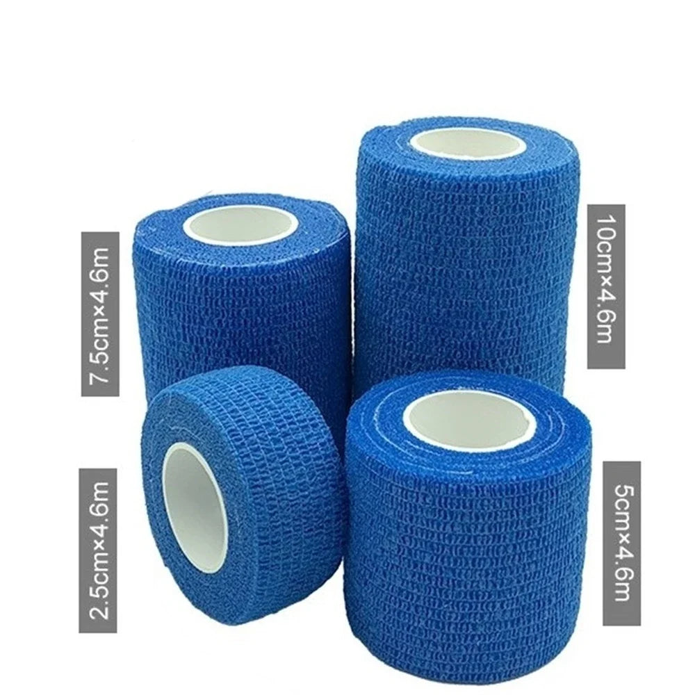 Waterproof Elastic Bandage Roll 4.5m – Self-Adhesive First Aid Wrap for Emergency, Survival Kit & Medical Care