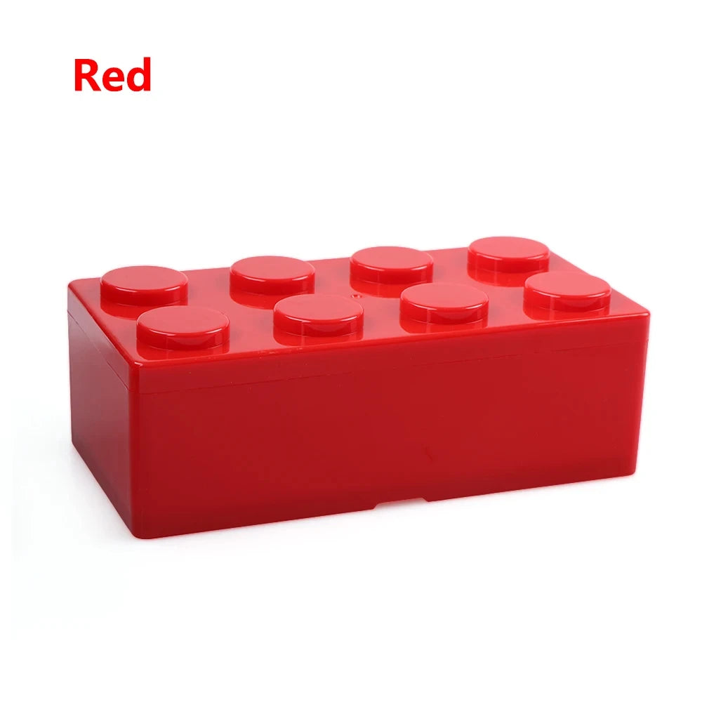 Superposition Building Blocks Storage Box Desktop Plastic Storage Learn Stationery Sorting Household Building Blocks Storage Box