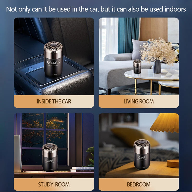 Luxury Car Diffuser with Gentle Perfume – Scented Wax Air Freshener for Auto Interior, Home & Office