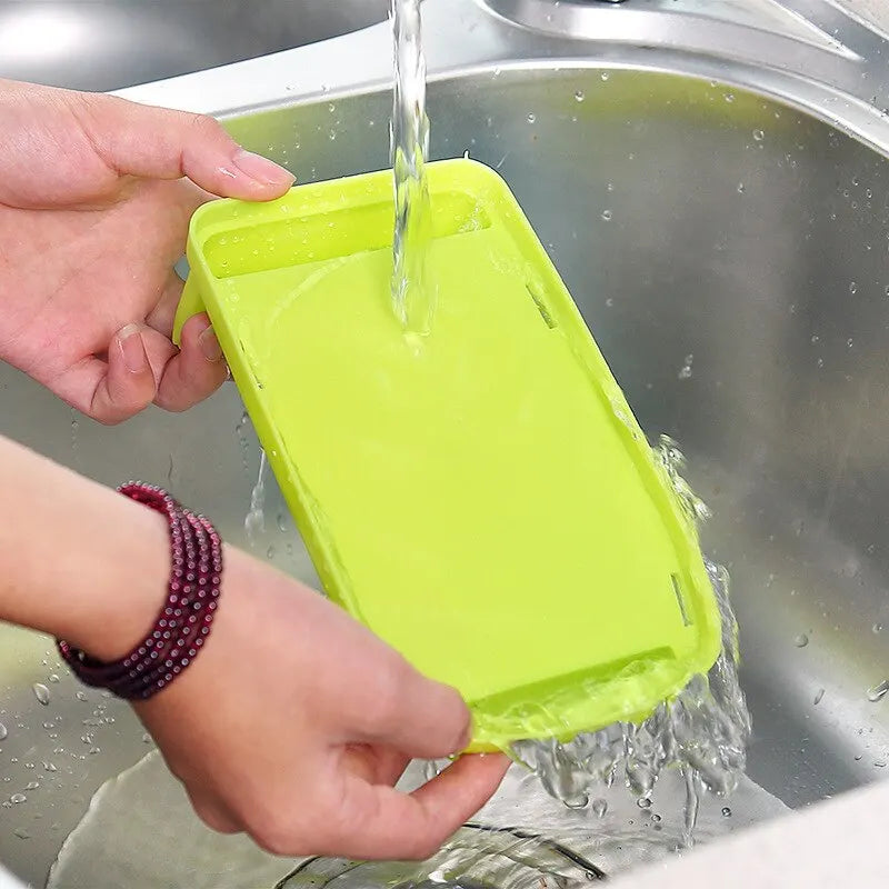 1pc MultiFunction Durable Kitchen Plastic Knife Stand Holder Storage Drainage Cutlery Rack Organizer