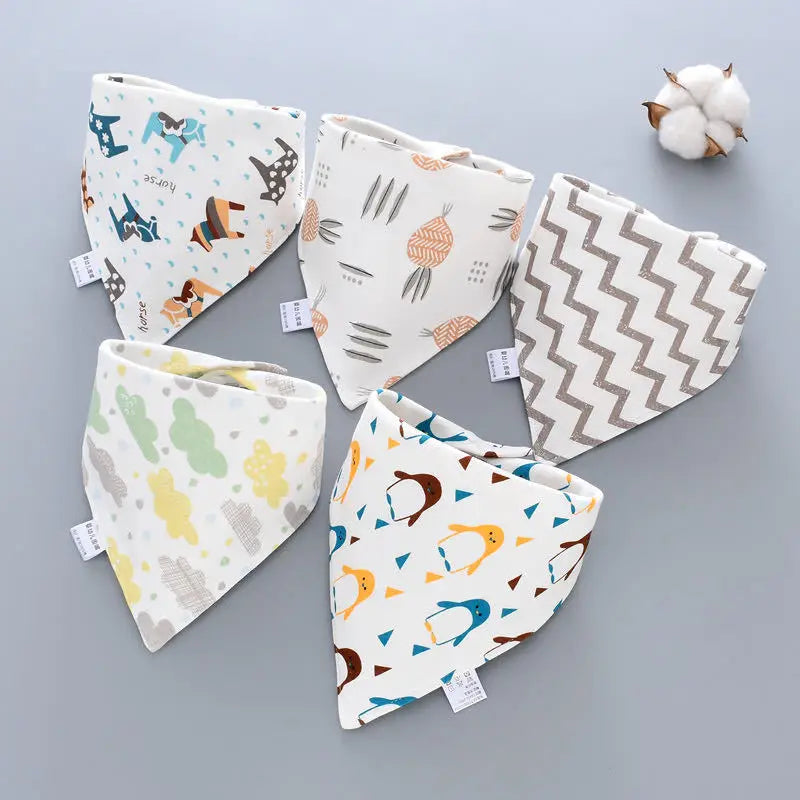 Baby Bandana Drool Bibs Cotton for Unisex