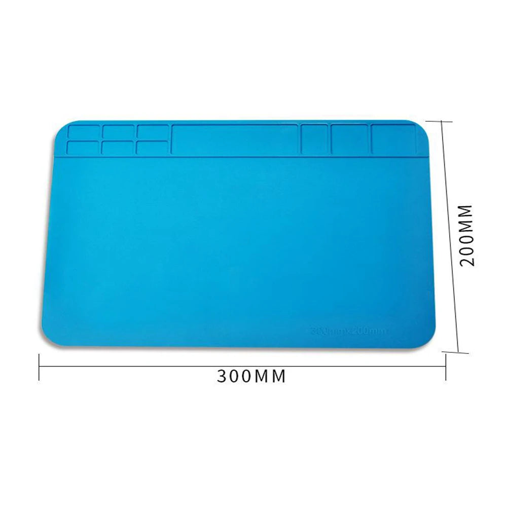 Repair Pad Silicone Waterproof Motherboard Electronic Equipment Repair Board Multi-Component Placement Heat Tin removal work pad