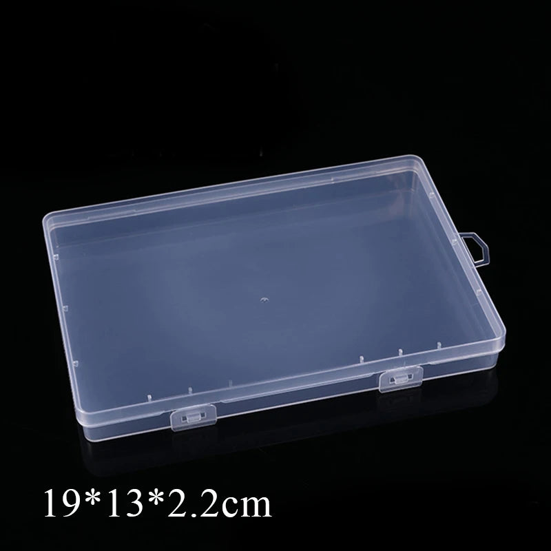 Rectangular Translucent Box Durable Strong Storage Box Packing Plastic Boxes Waterproof Multifunctional Dustproof Storage Case