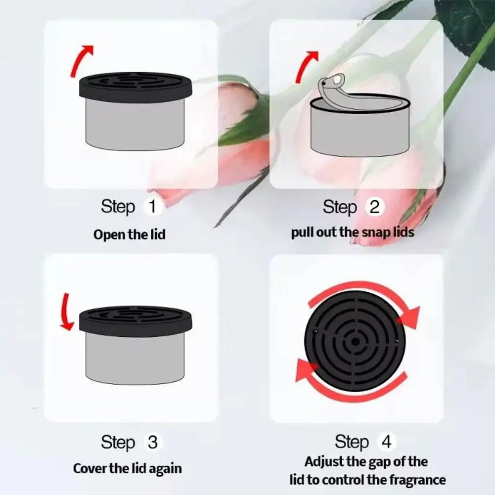 Automotive Car Perfume – Wood Block Air Freshener, Long-Lasting Aroma, Deodorizer & Formaldehyde Remover