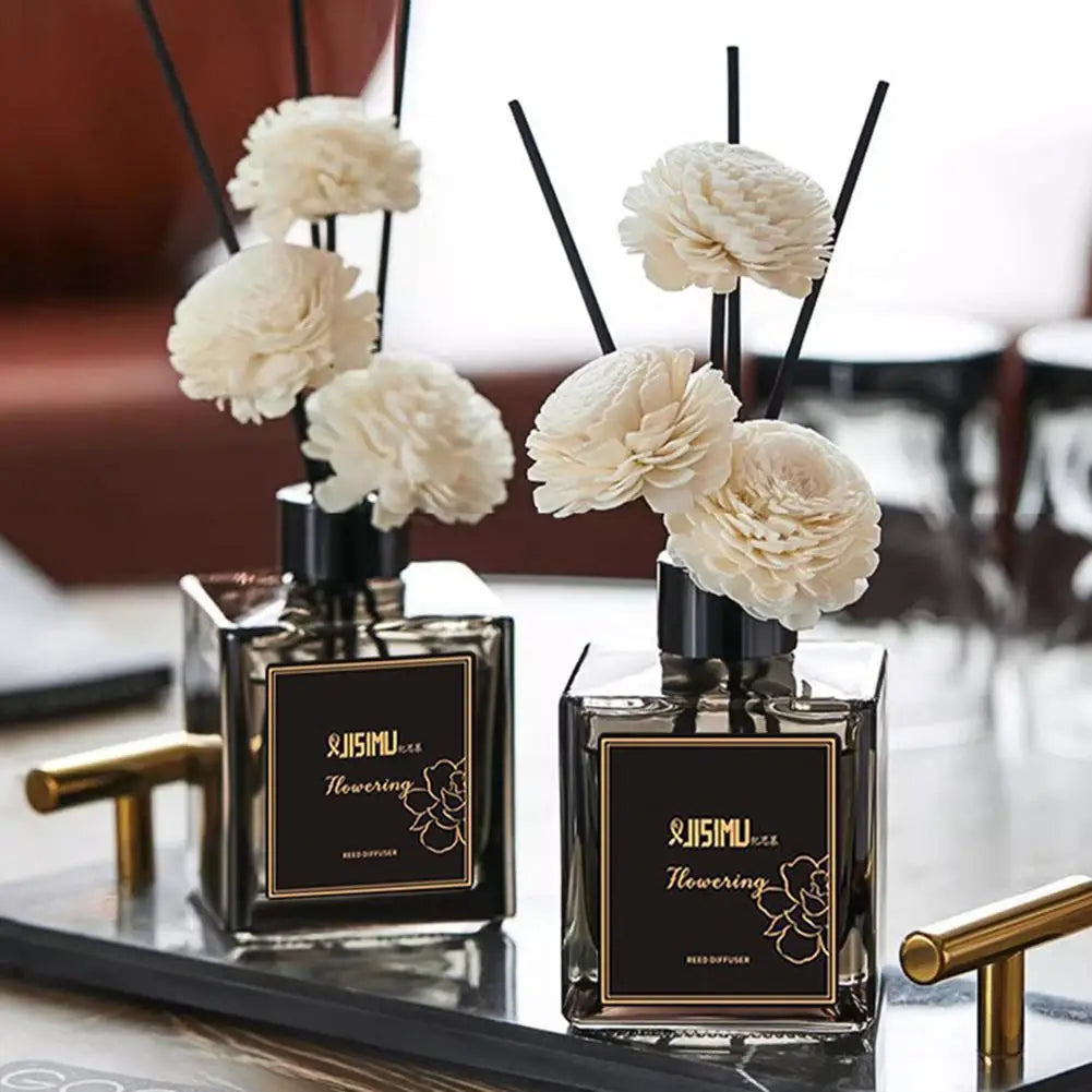 Natural Essential Oils Room Spray 50ml – Flameless Air Freshener for Home, Aromatherapy & Liquid Perfume Diffuser