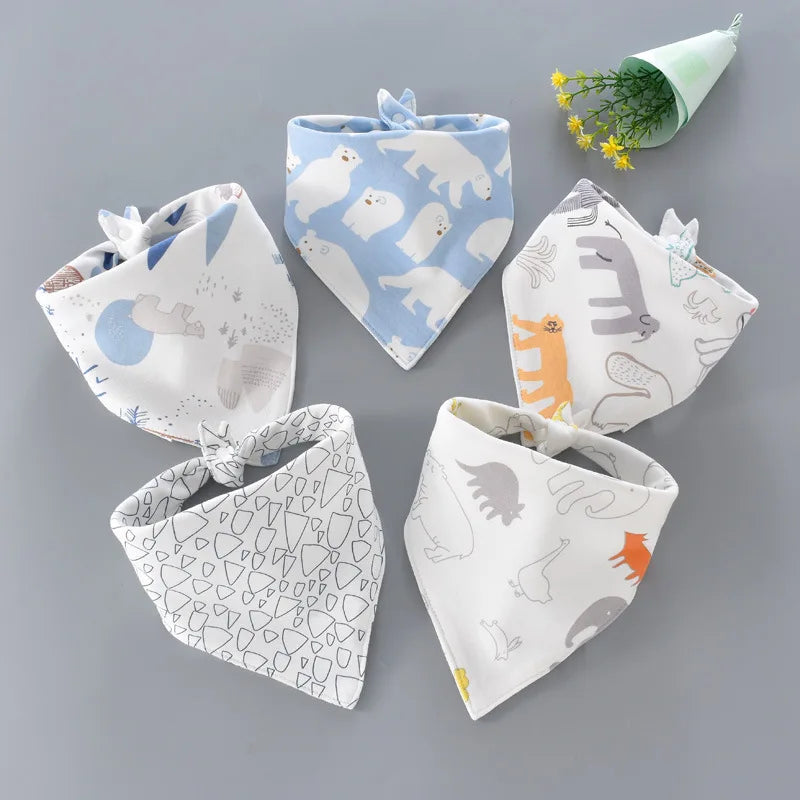Baby Bandana Drool Bibs Cotton for Unisex